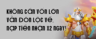 Thưởng Chào Mừng 100% Thành Viên Mới promotional banner
